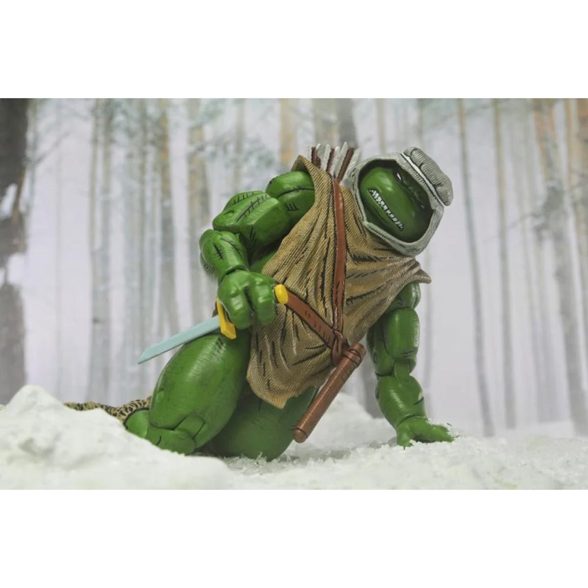 Teenage Mutant Ninja Turtles Mirage Comics Hunter Leonardo 7-Inch Scale Action Figure
