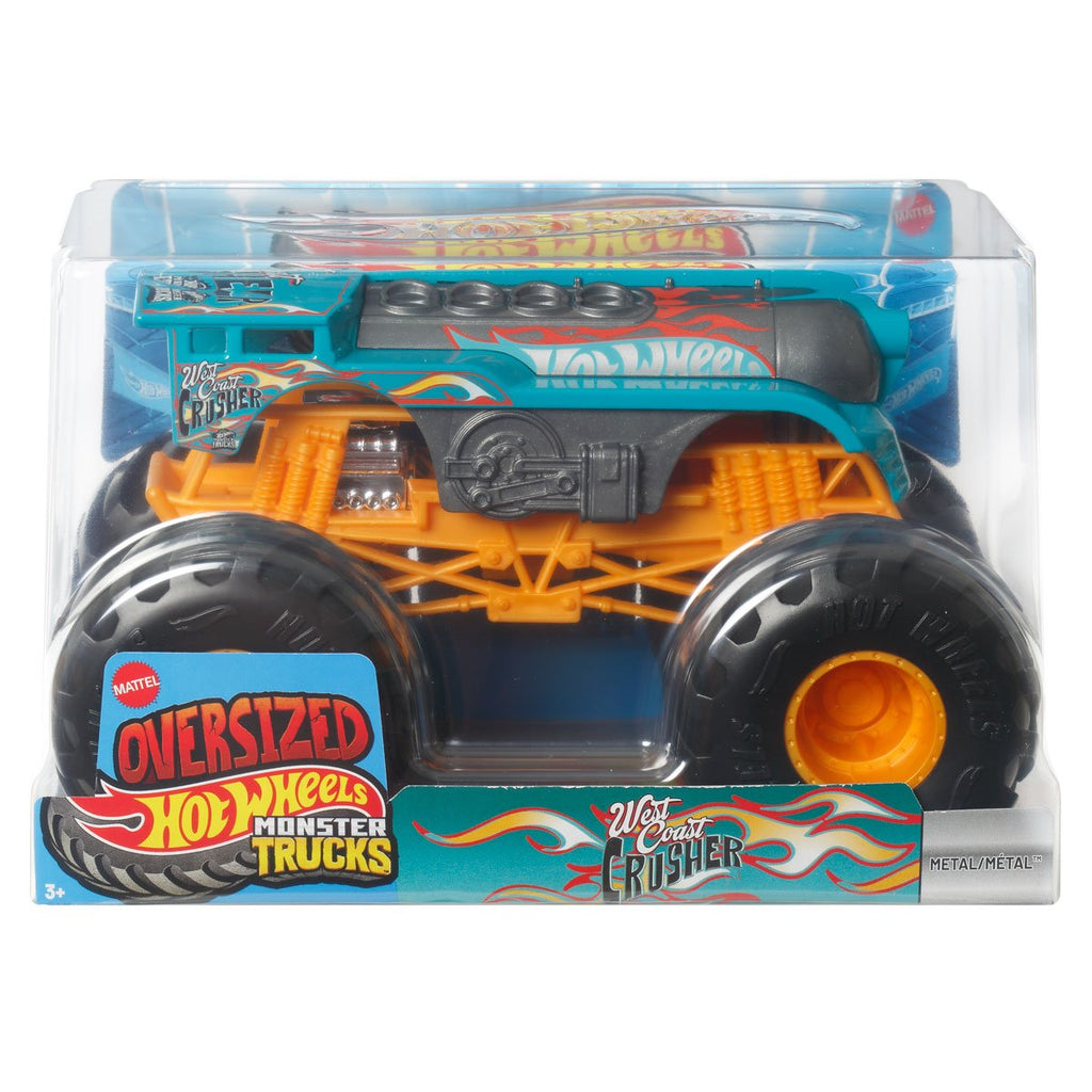 Hot Wheels Monster Trucks 1:24 Scale Vehicle 2026 Mix 8 Case of 4
