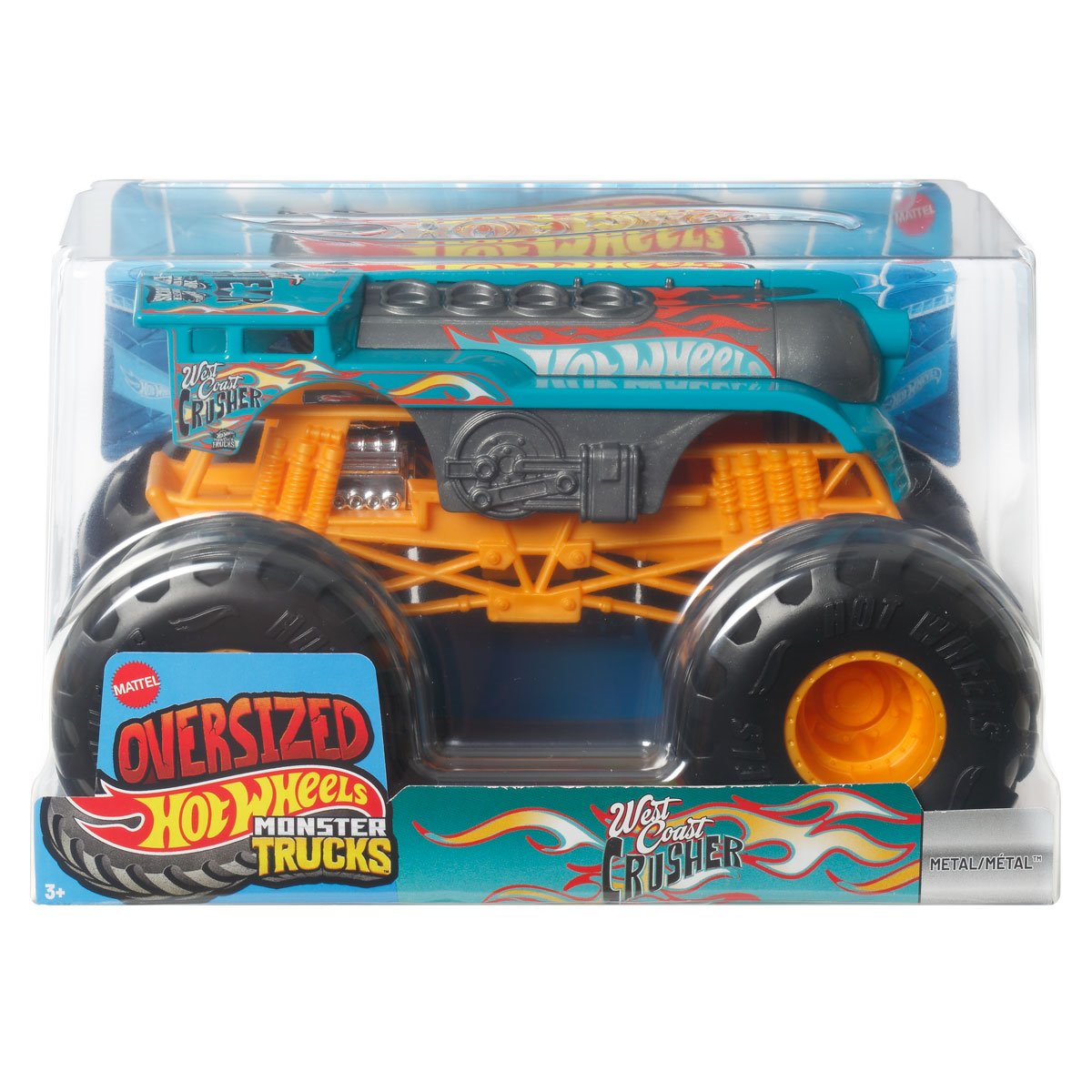 Hot Wheels Monster Trucks 1:24 Scale Vehicle 2026 Mix 8 Case of 4