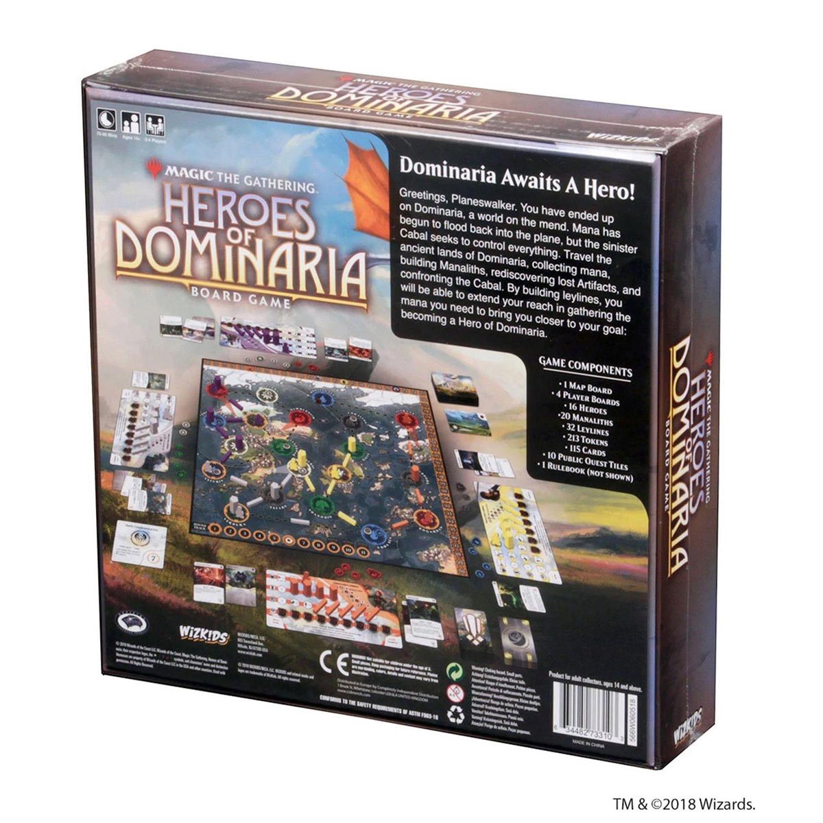 Magic: The Gathering: Heroes of Dominaria Standard Edition Board Game