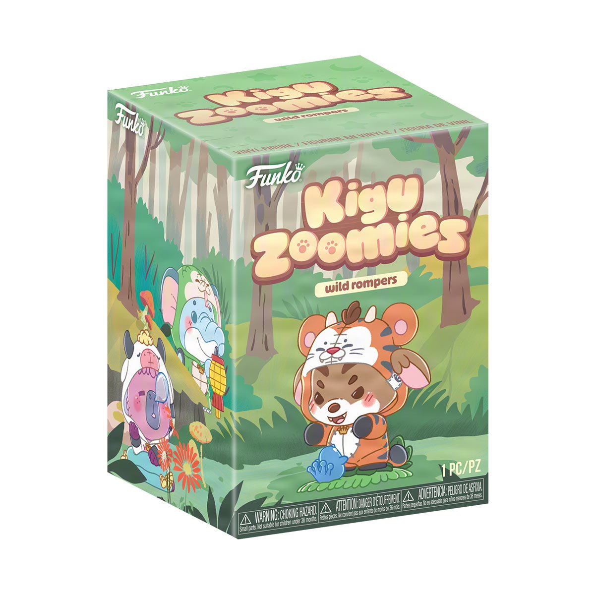KiguZoomies Premium Vinyl Figure Display Case of 6