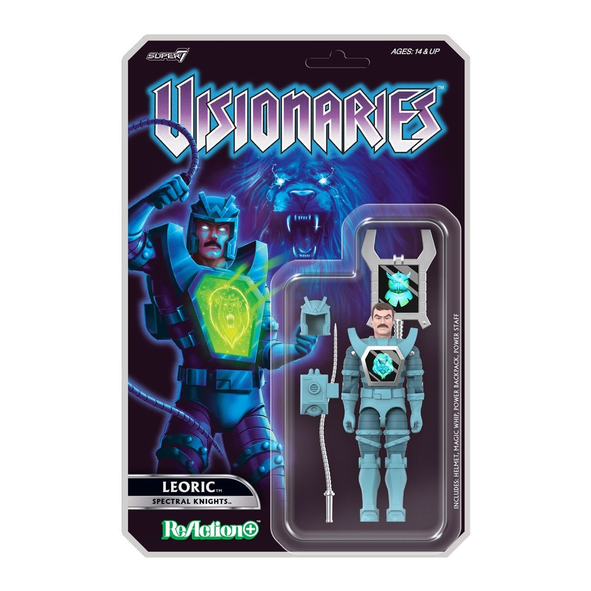 Visionaries Leoric 3 3/4-Inch ReAction+ Figure
