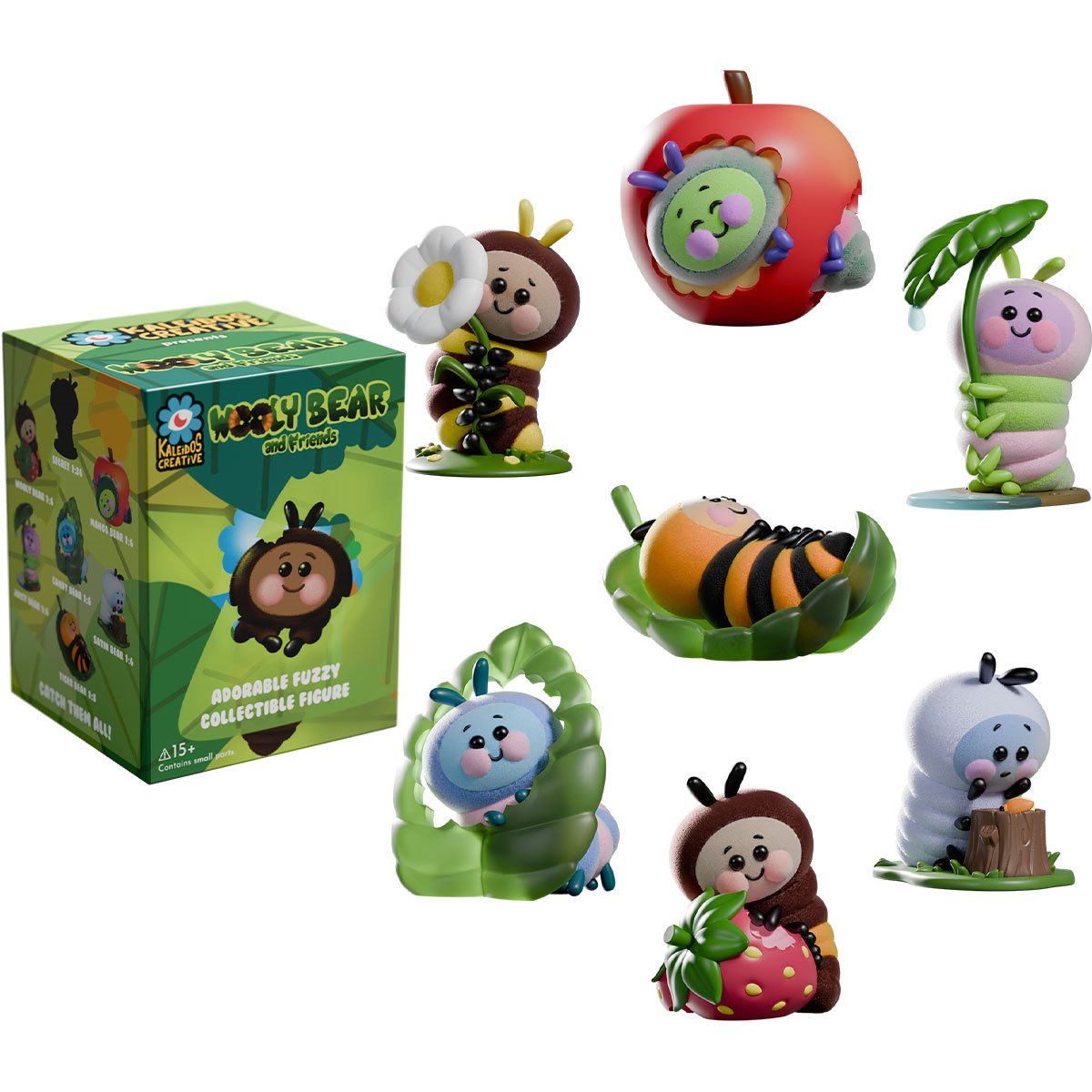 Wooly Bear and Friends Series 1 Blind-Box Random Mini-Figure
