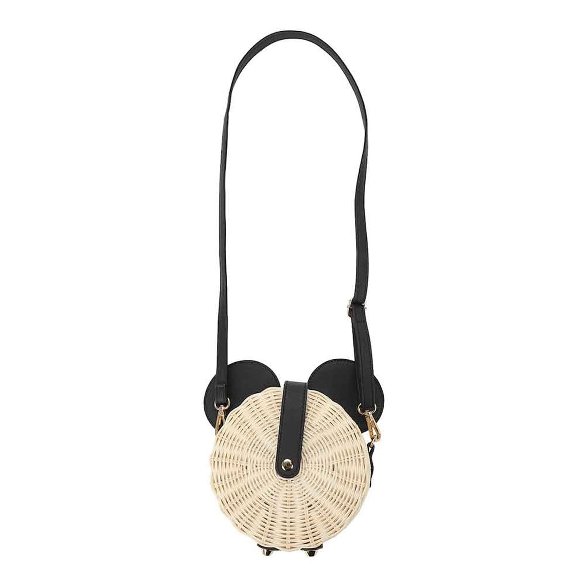 Mickey Mouse Wicker Crossbody Bag