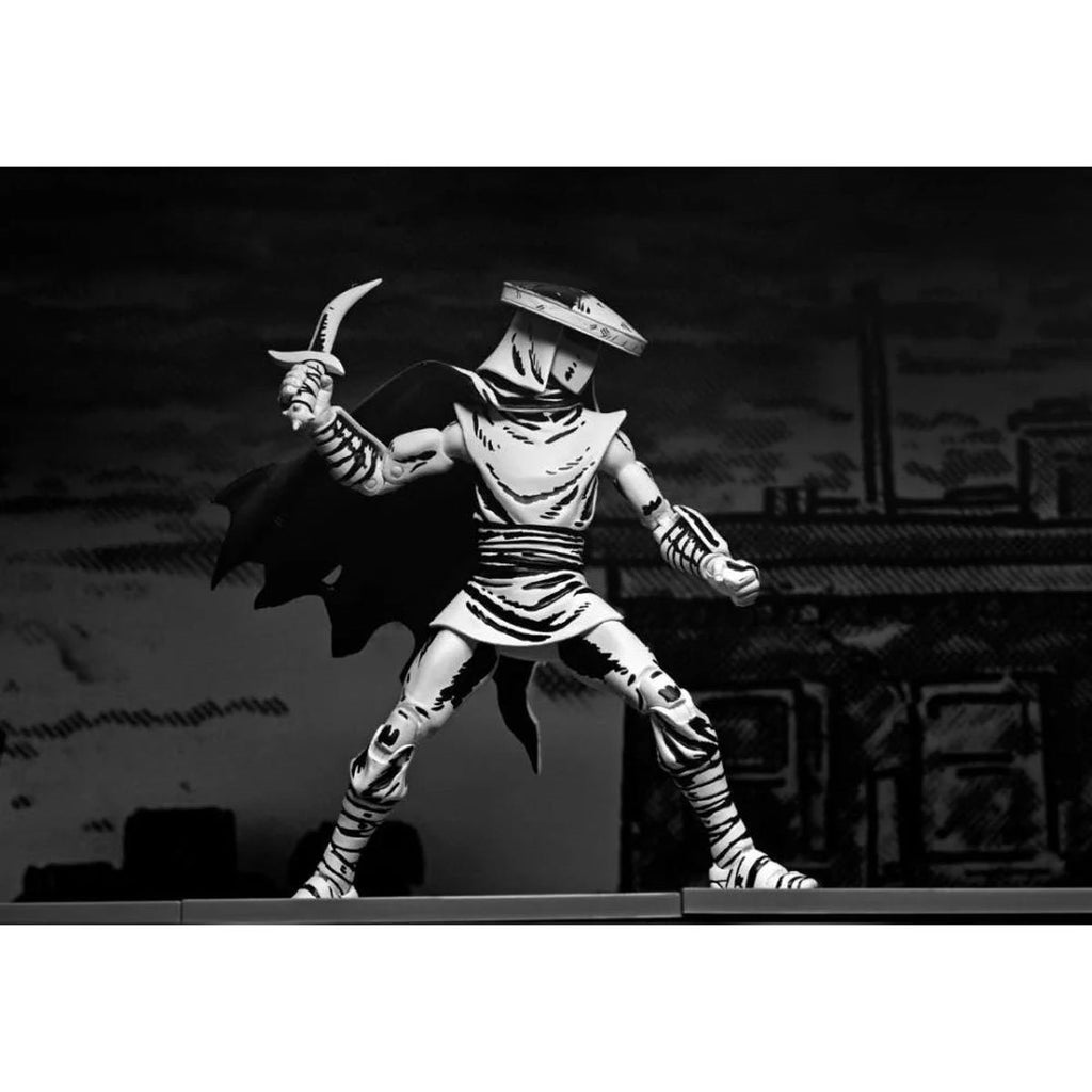 Teenage Mutant Ninja Turtles Mirage Comics Elite Foot Ninja Guard Black & White Variant 7-Inch Scale Action Figure