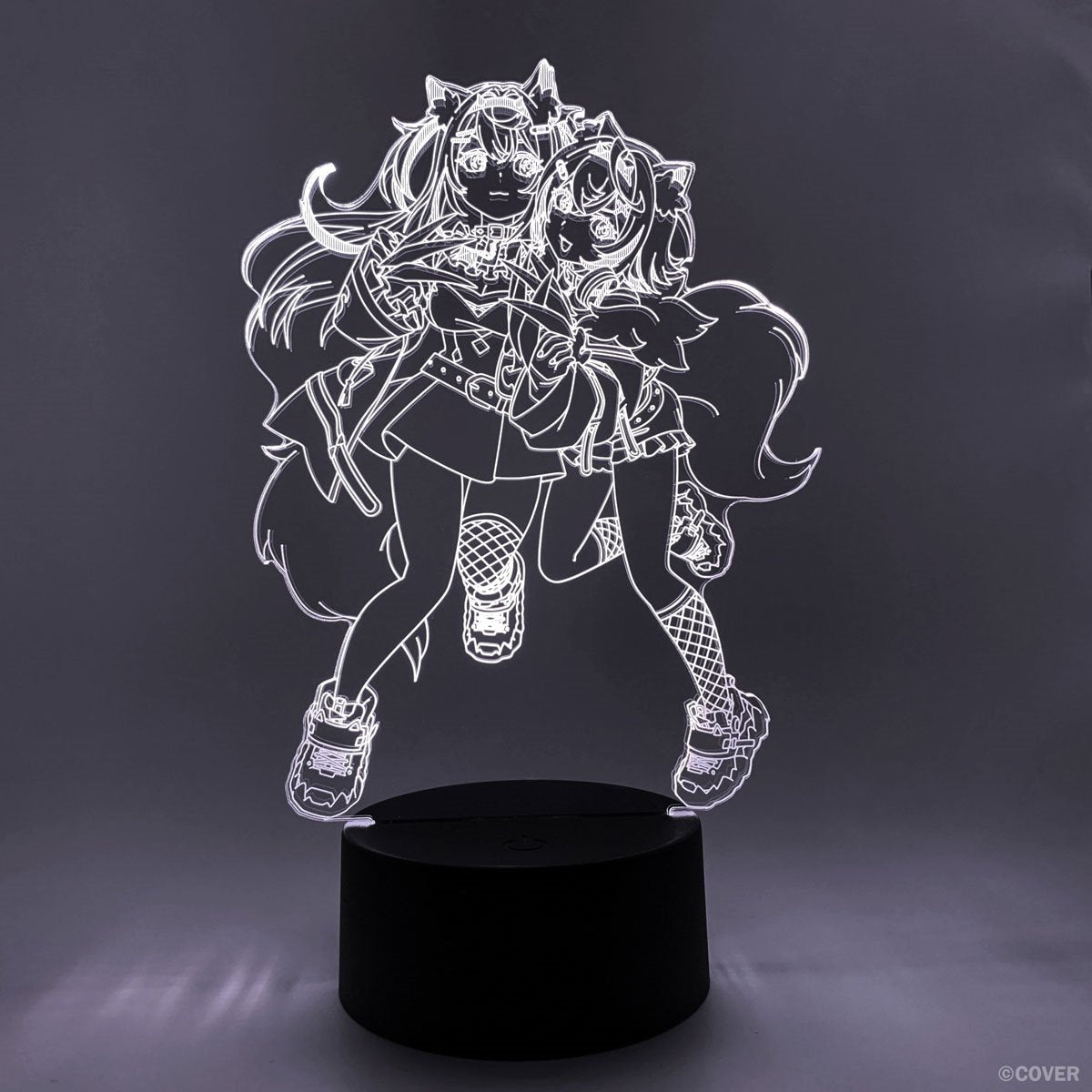 Hololive Advent Fuwawa and Mococo Abyssgard Otaku Lamp
