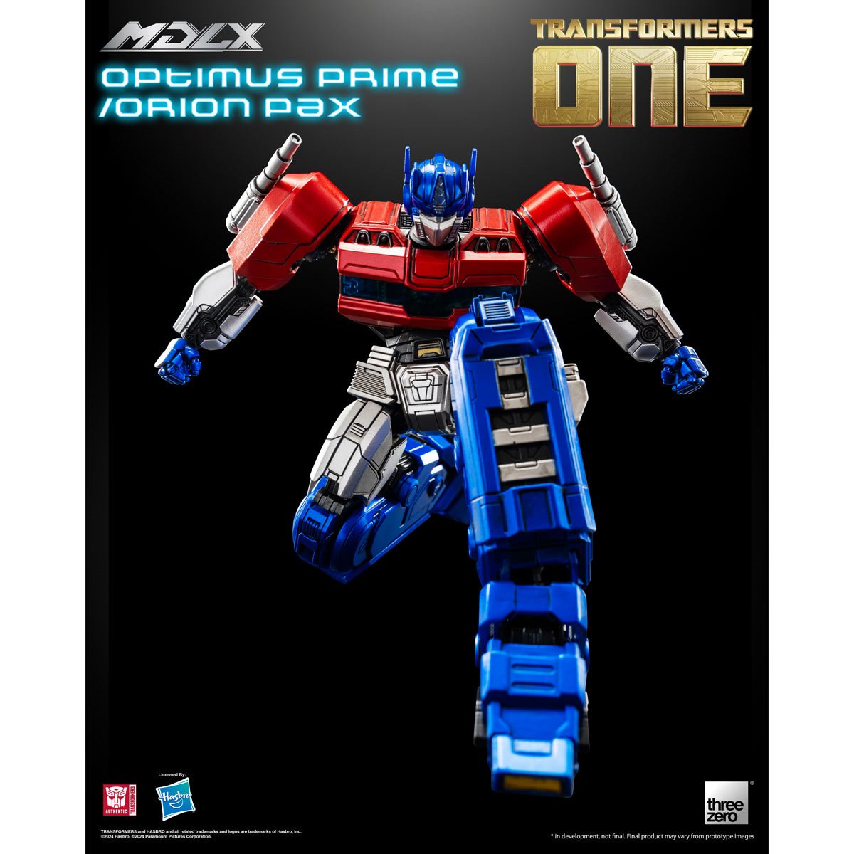 Transformers One Optimus Prime/Orion Pax MDLX Action Figure