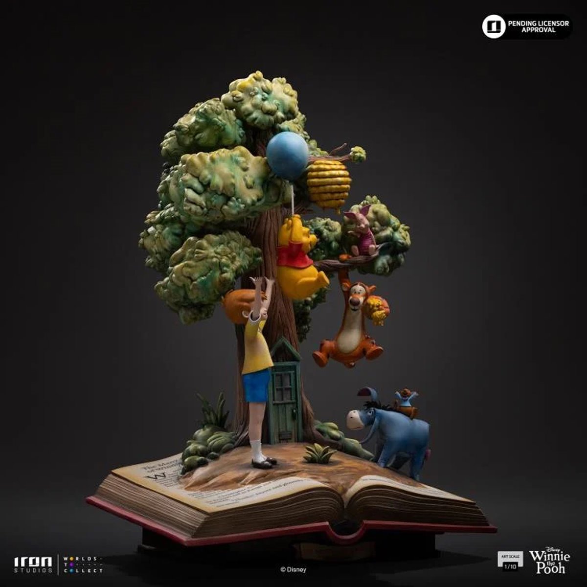 Winnie the Pooh & Friends 100th Anniversary Deluxe 1:10 Art Scale Limited Edition Statue