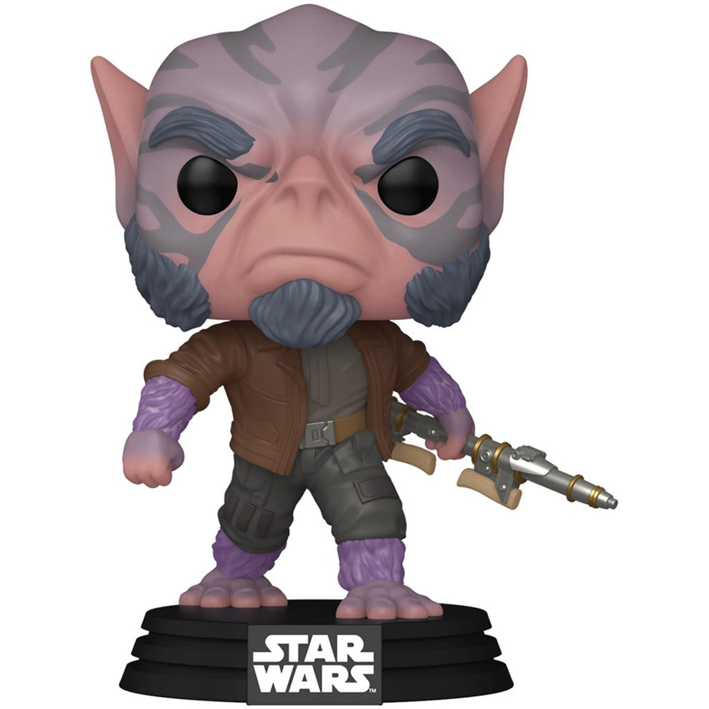 Star Wars: The Mandalorian and Grogu Zeb Orrelios Funko Pop! Vinyl Figure #822