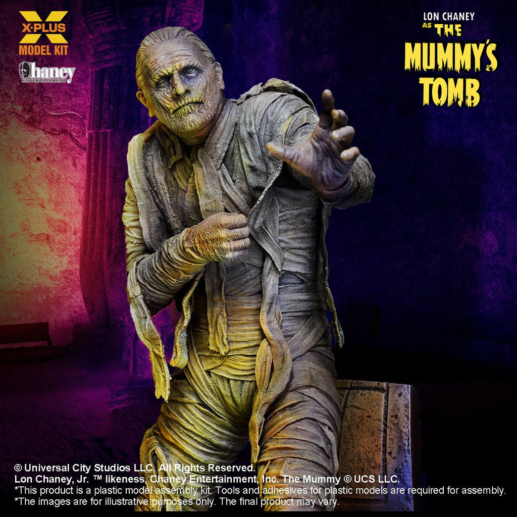 The Mummy's Tomb Lon Chaney as The Mummy 1:8 Scale Model Kit