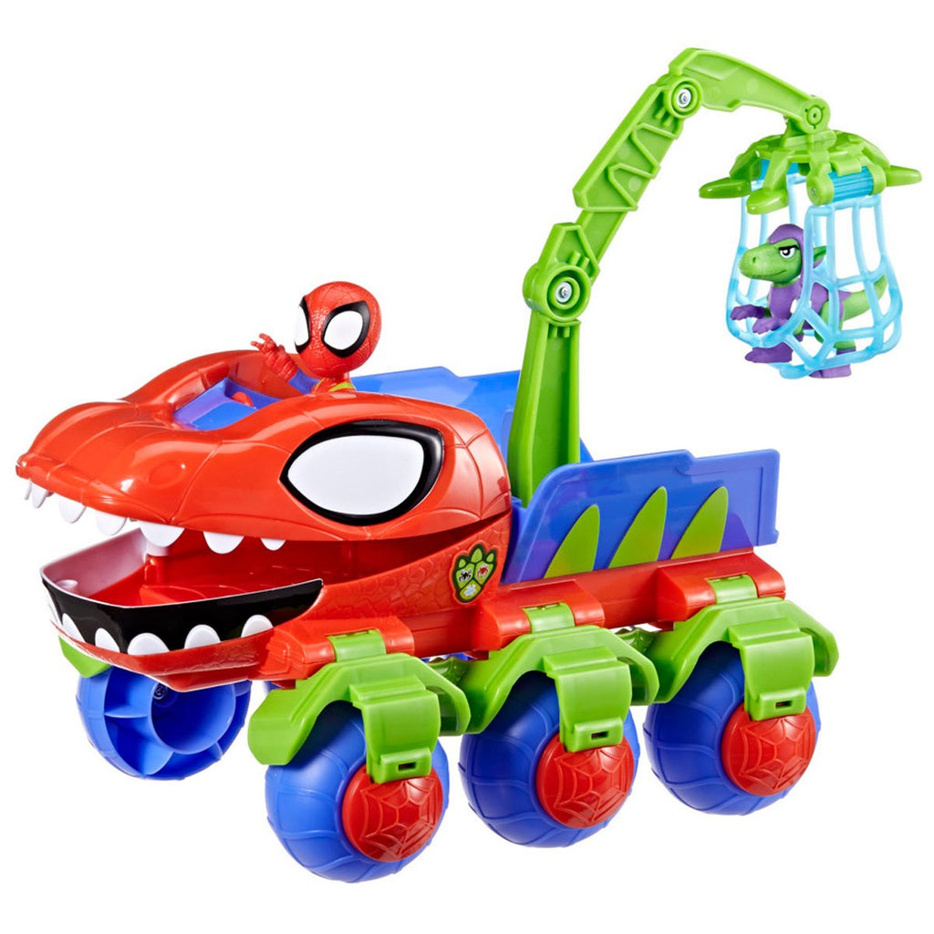 Spidey and His Amazing Friends Dino-Webs Crawler Toy Car Playset