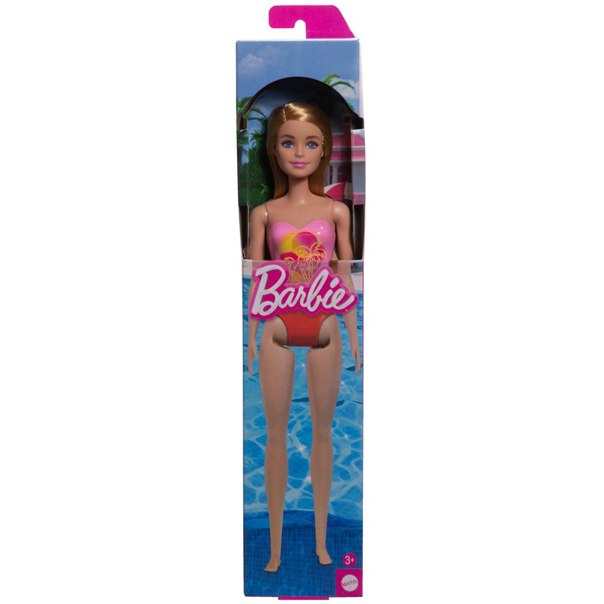 Barbie and Friends Beach Doll Case of 4