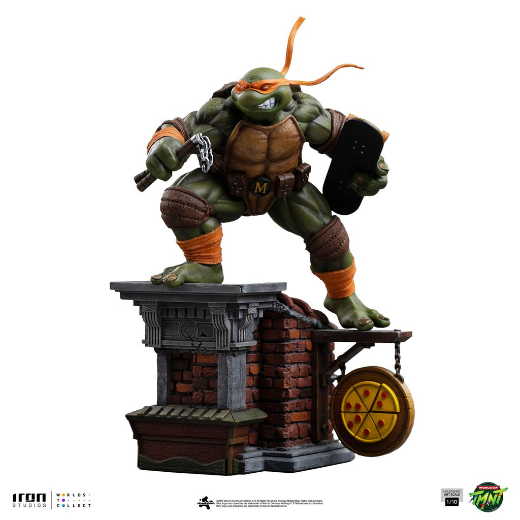 Teenage Mutant Ninja Turtles Michelangelo Unleashed 1:10 Art Scale Limited Edition Statue