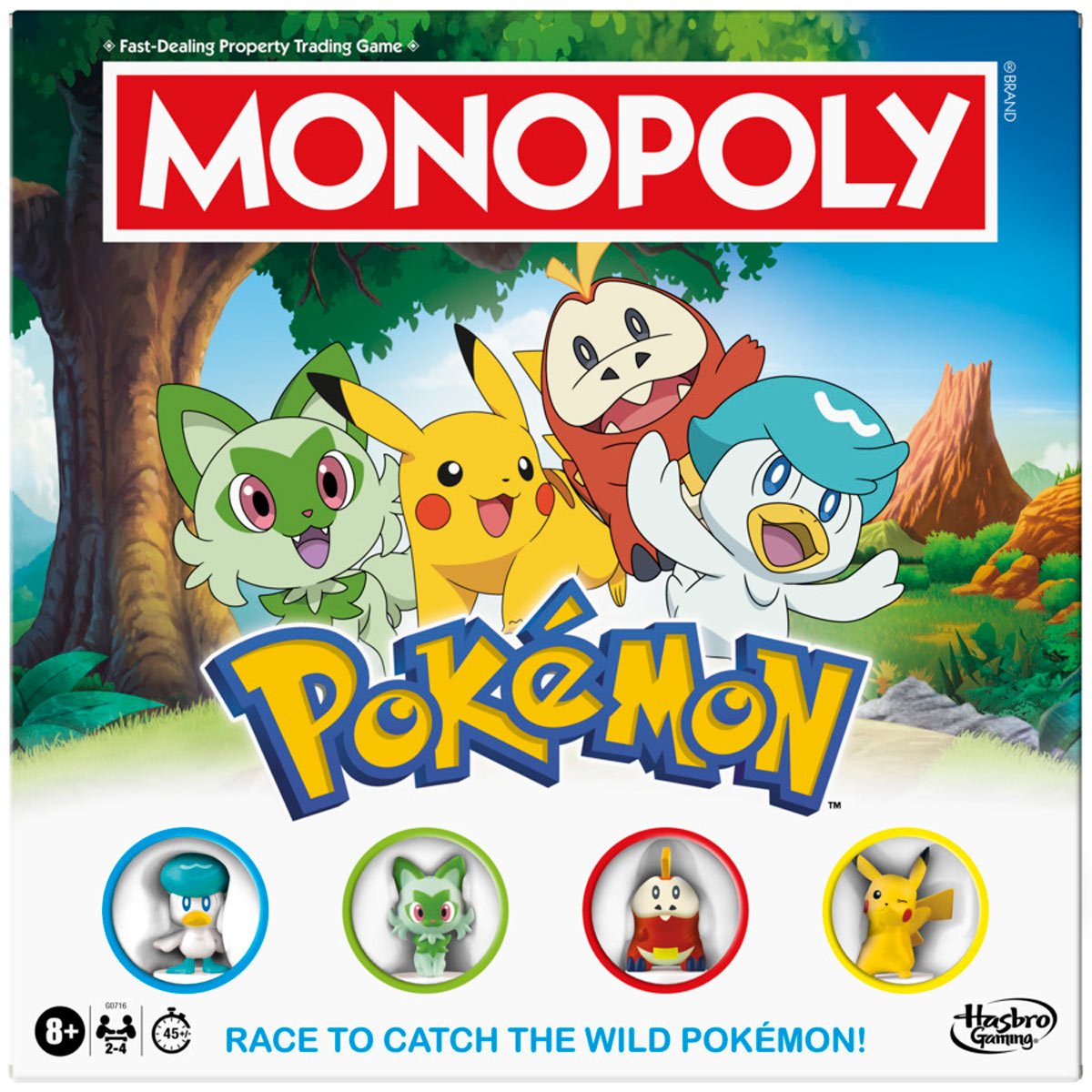 Pokemon Edition Monopoly Game