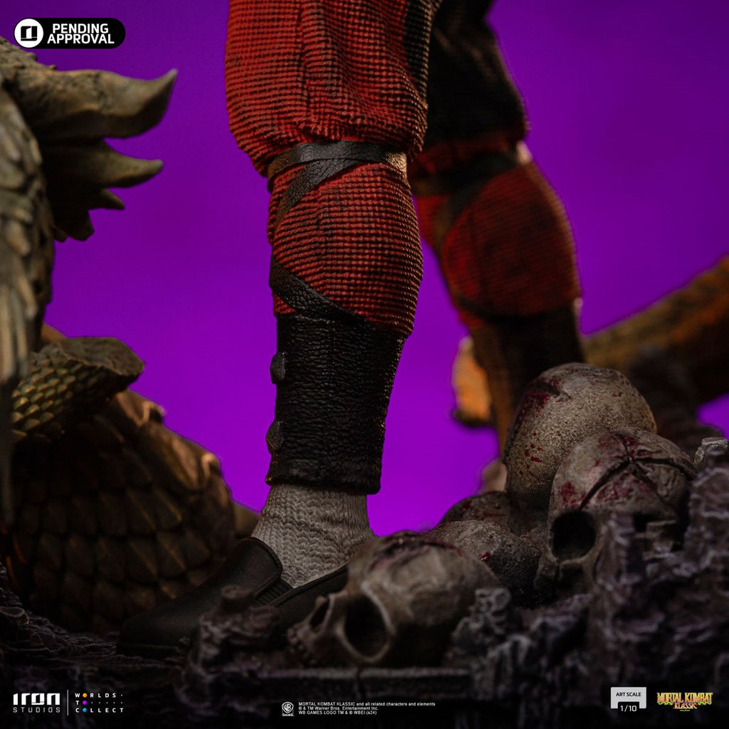Mortal Kombat Liu Kang 1:10 Art Scale LE Statue