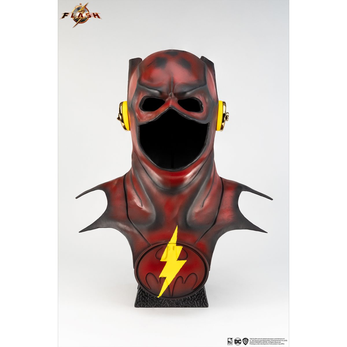 The Flash Young Barry Allen 1:1 Scale Cowl Replica