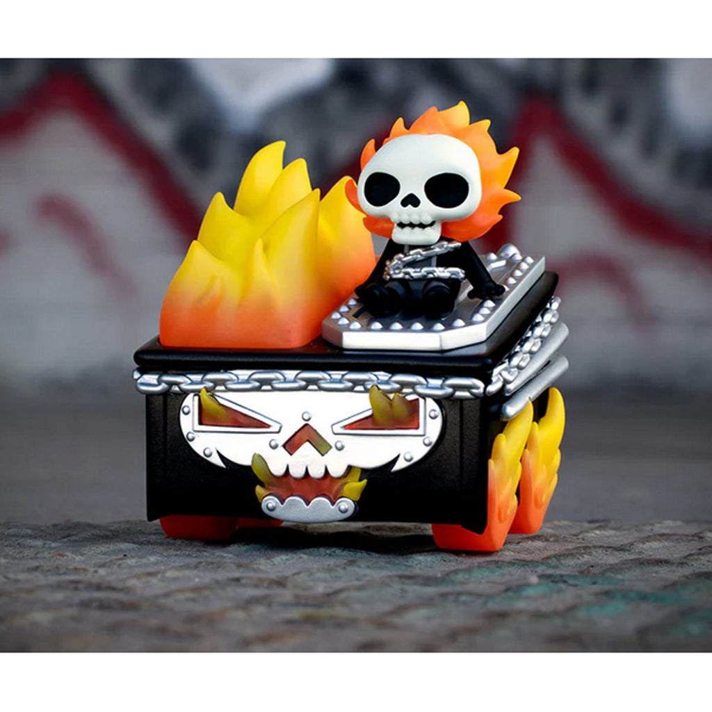 Ghost Rider Dumpster Fire Vinyl Figure