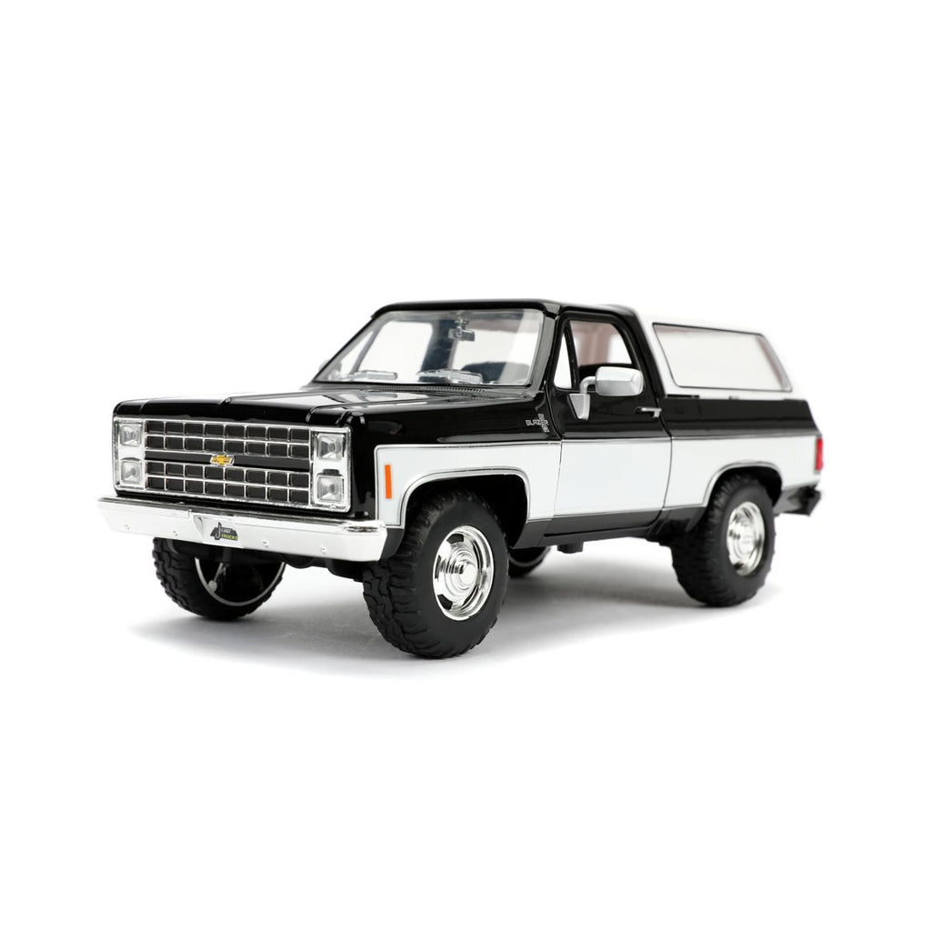 Just Trucks 1980 Chevrolet K5 Blazer Stock Black 1:24 Scale Die-Cast Metal Vehicle