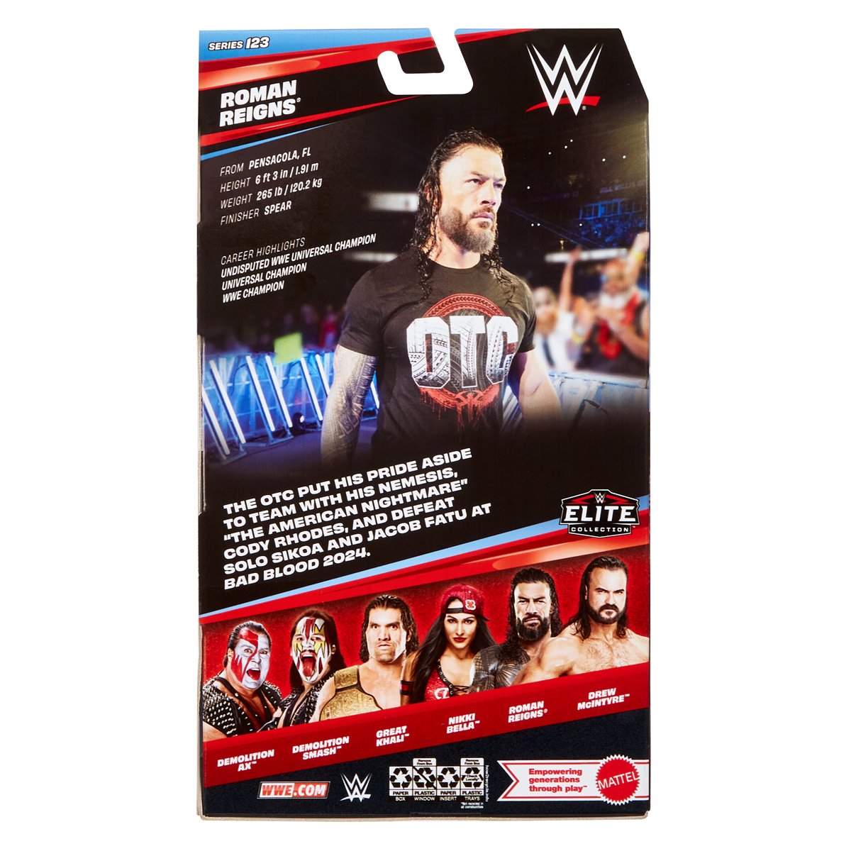 WWE Elite Collection Series 123 Action Figure Case of 8