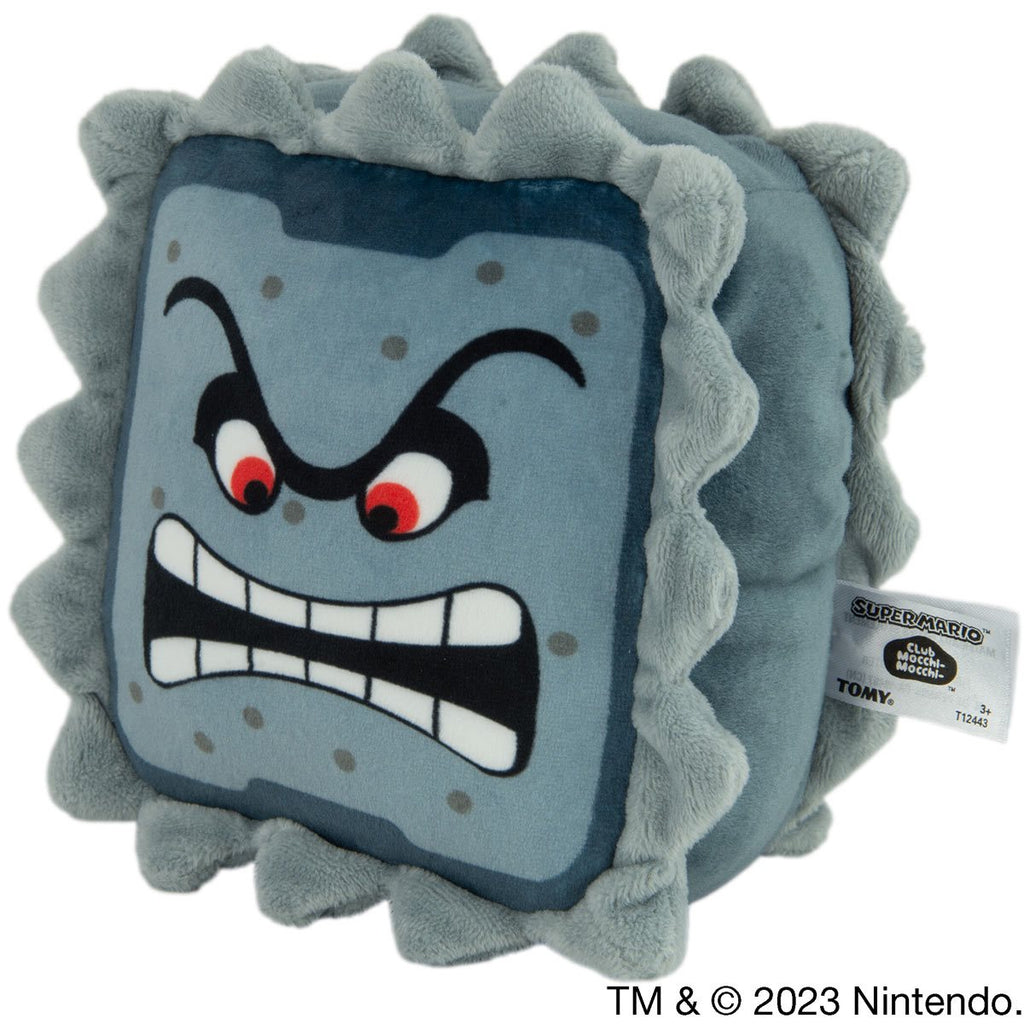 Club Mocchi Mocchi Super Mario Bros. Thwomp Junior 6-Inch Plush