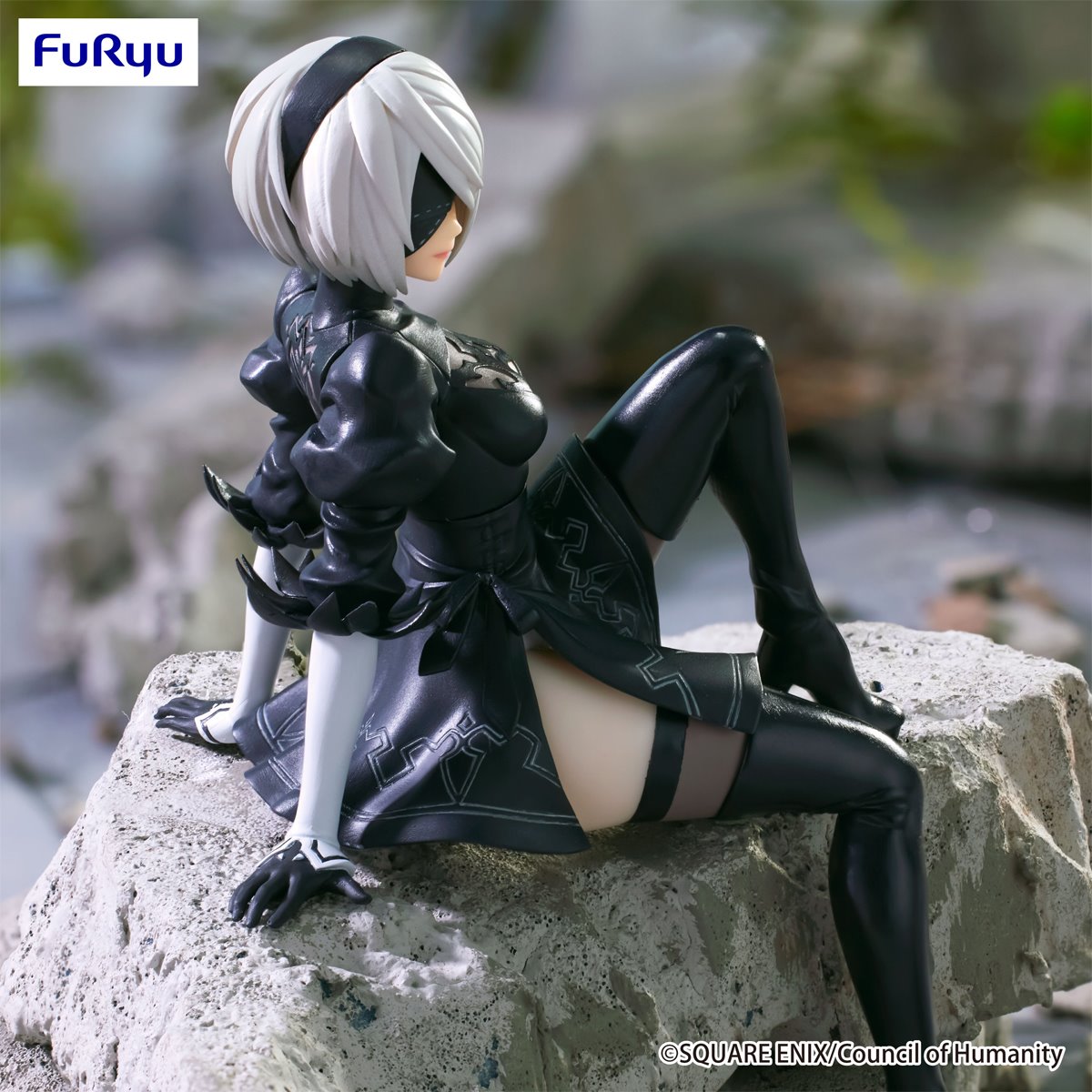 NieR:Automata Ver1.1a 2B (YoRHa No.2 Type B) Noodle Stopper Statue