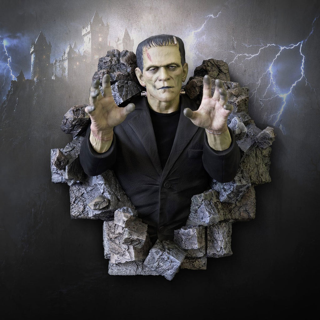 Frankenstein 1:2 Scale Wall Sculpture Mount