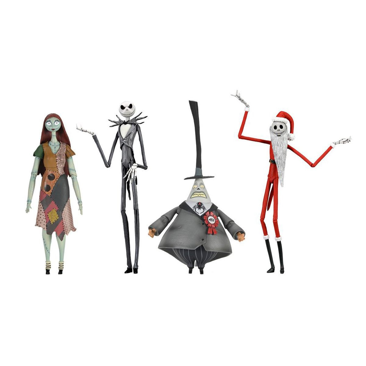 The Nightmare Before Christmas 30th Anniversary 7-Inch Scale Action Figure Case of 10