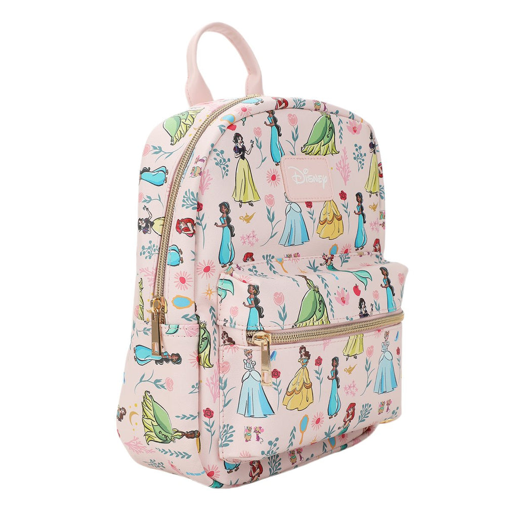 Disney Princesses All Over Print Mini-Backpack