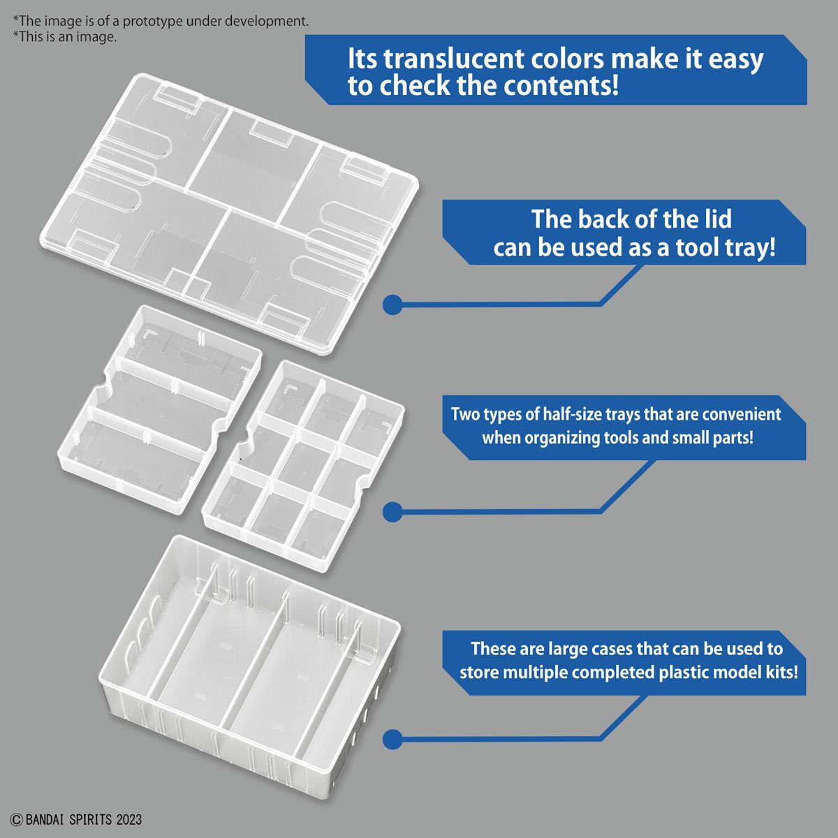 Multi Builders Plastic Model Kit Case