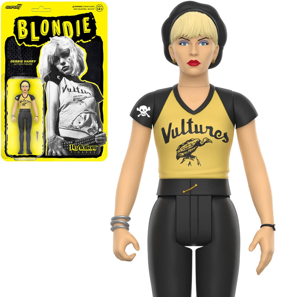 Blondie Debbie Harry Vultures 3 3/4-Inch ReAction Figure