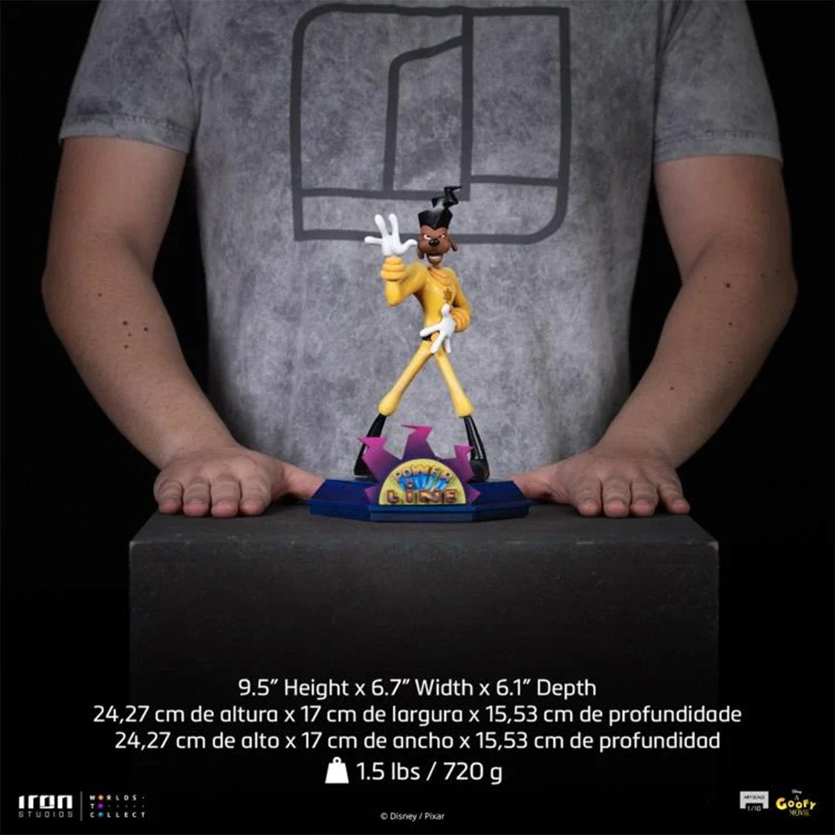 A Goofy Movie Powerline 1:10 Art Scale Limited Edition Statue