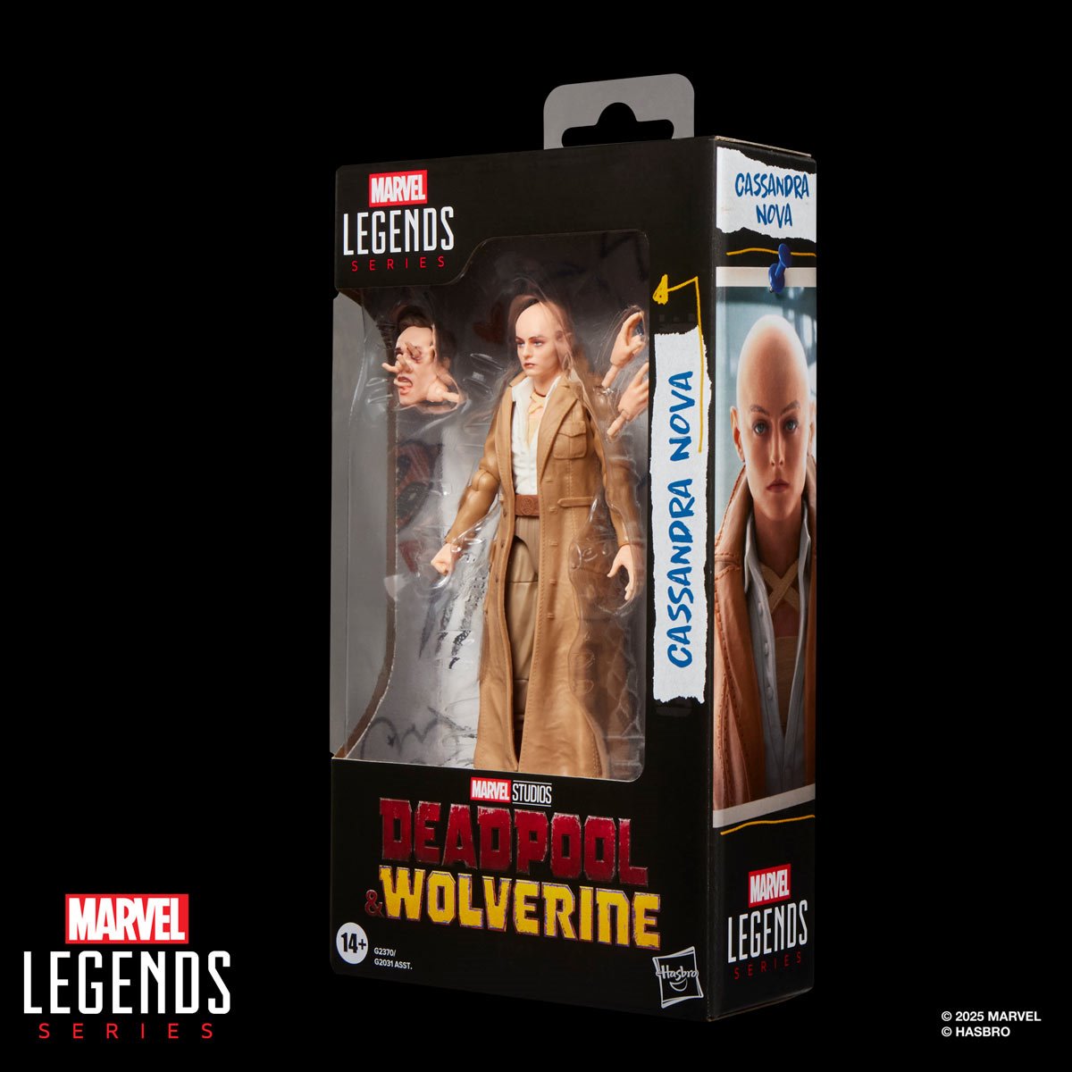 Deadpool & Wolverine Marvel Legends 6-Inch Action Figure Wave 2 Case of 6