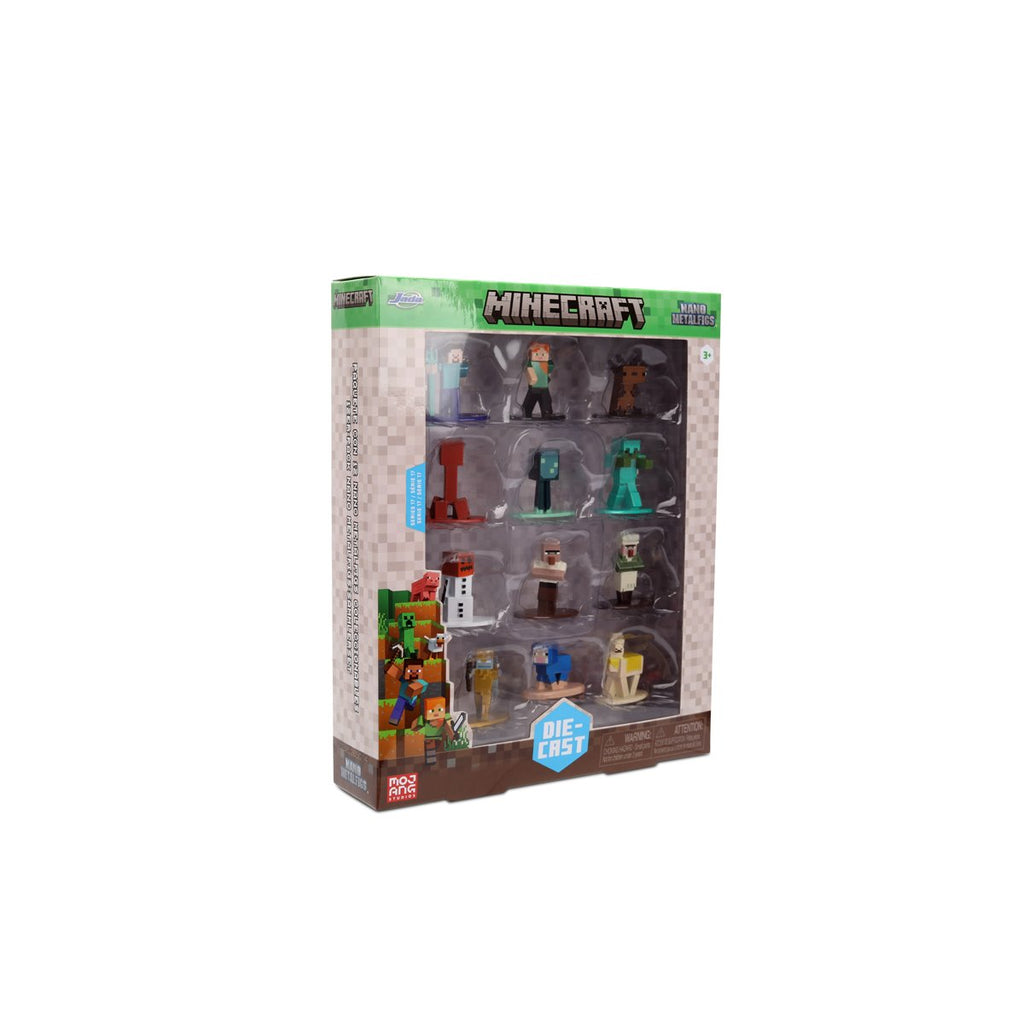 Minecraft Wave 17 Nano MetalFigs Die-Cast Metal Mini-Figure 12-Pack