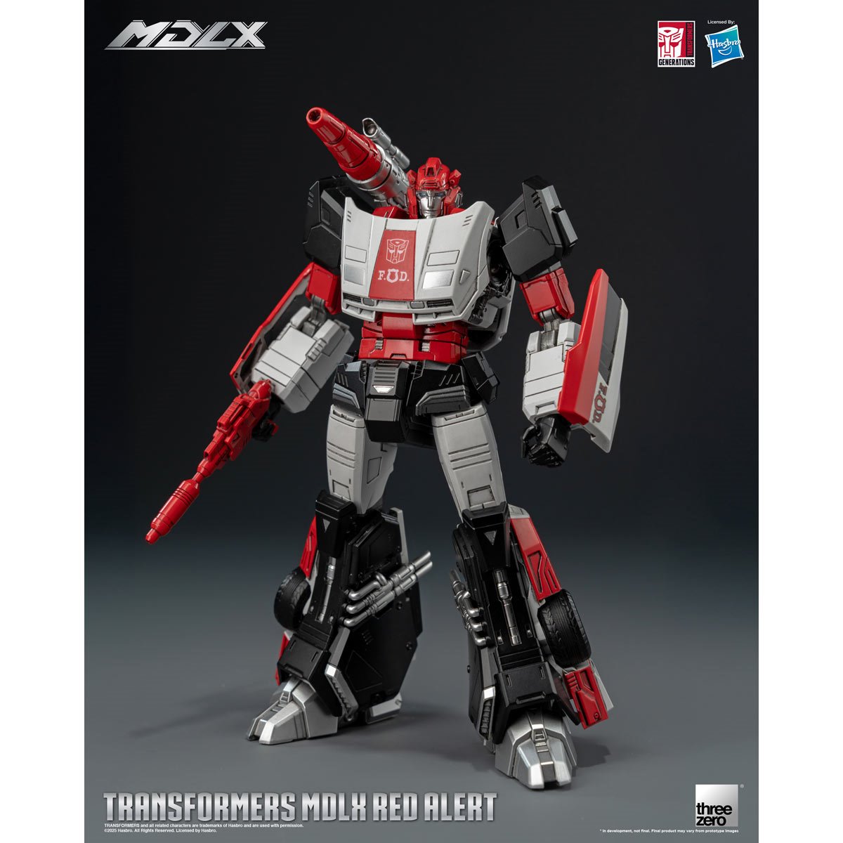 Transformers Red Alert MDLX Action Figure