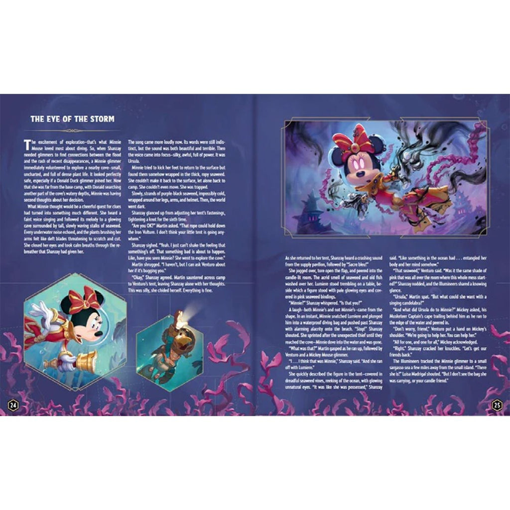 Disney Lorcana TCG: Official Collector's Guide Sets 1-4