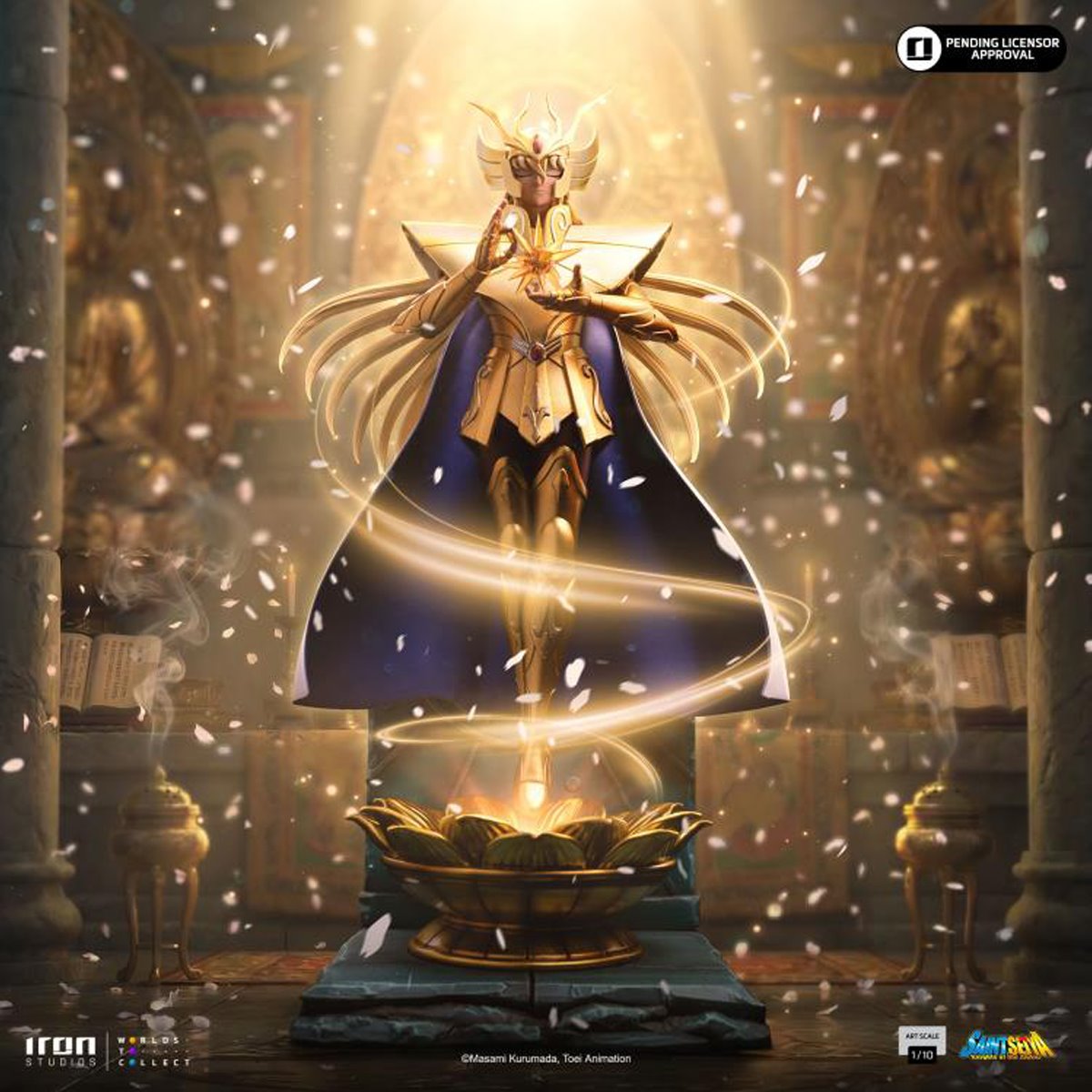 Saint Seiya Virgo Shaka 1:10 Art Scale Limited Edition Statue