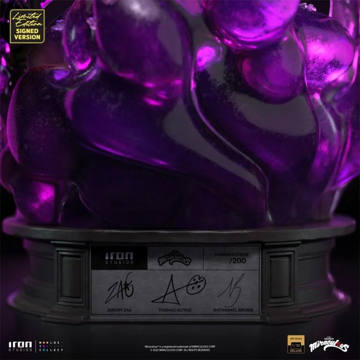 Miraculous Ladybug And Cat Noir 10th Anniversary Signed Edition 1:10 Deluxe Art Scale Limited Edition Statue