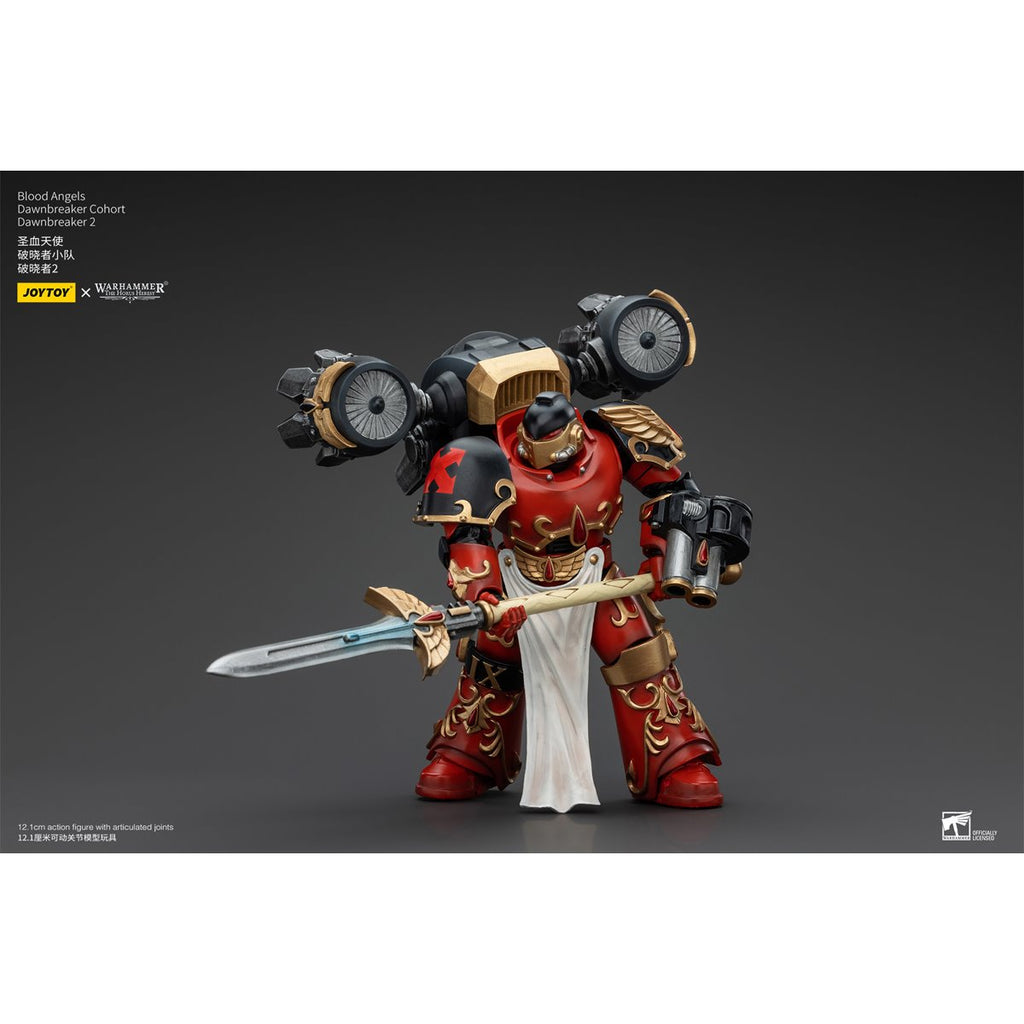 Joy Toy Warhammer The Horus Heresy Blood Angels Dawnbreaker Cohort Dawnbreaker 2 1:18 Scale Action Figure