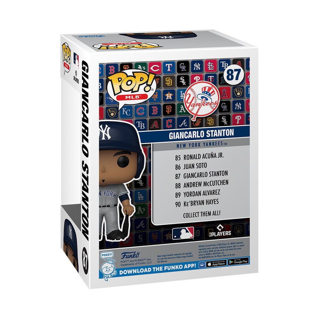 MLB Yankees Giancarlo Stanton Funko Pop! Vinyl Figure #87