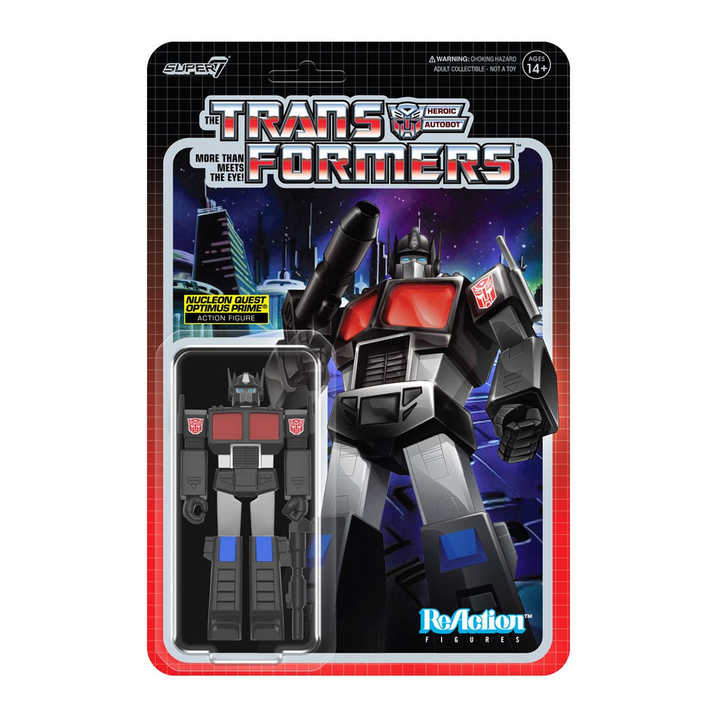 Transformers Optimus Prime (Nucleon Quest Special Mission) 3 3/4-Inch ReAction Figure