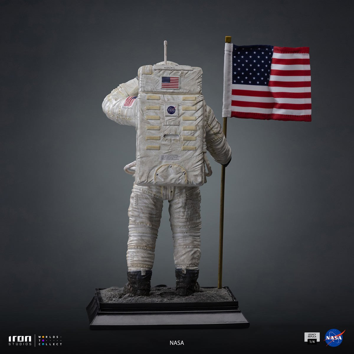 NASA Apollo 11 Astronaut Legacy Replica 1:4 Scale Statue