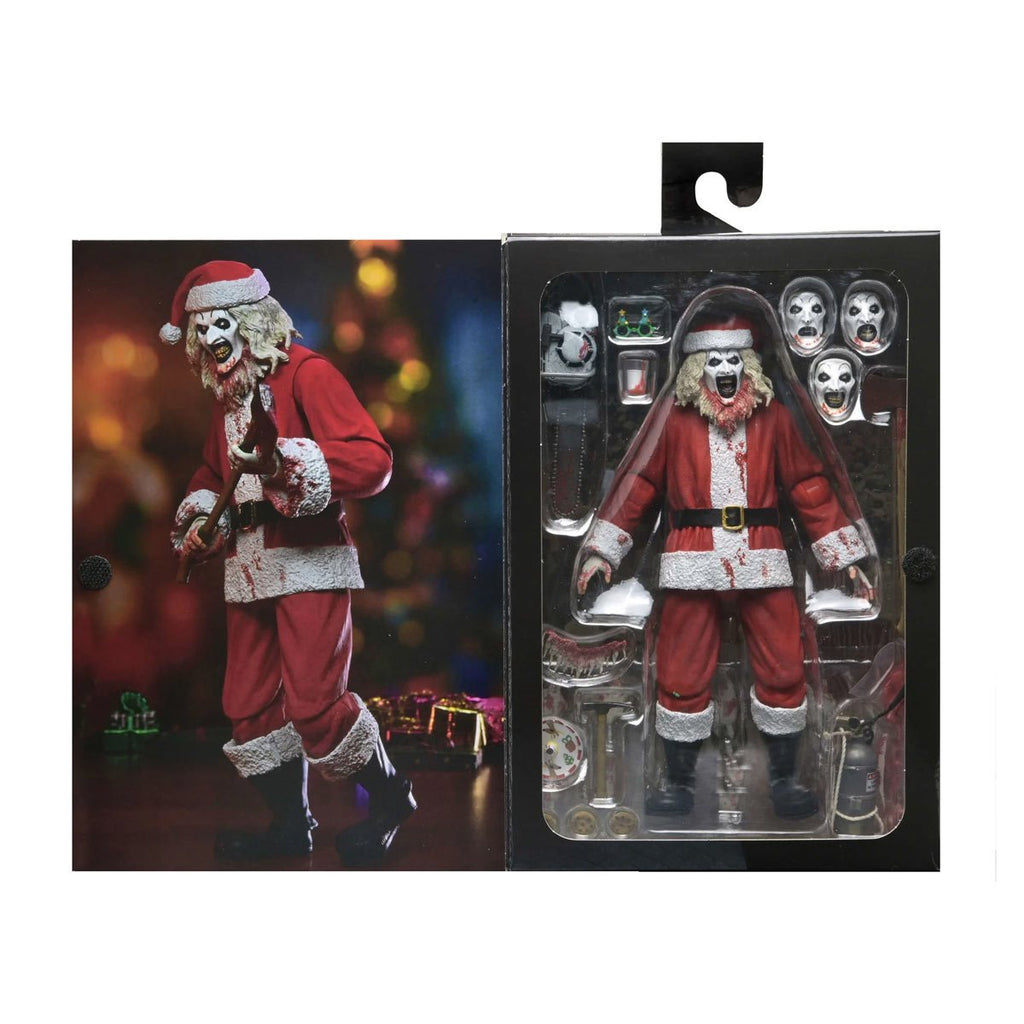 Terrifier 3 Ultimate Art the Clown Bloody Santa Suit 7-Inch Scale Action Figure