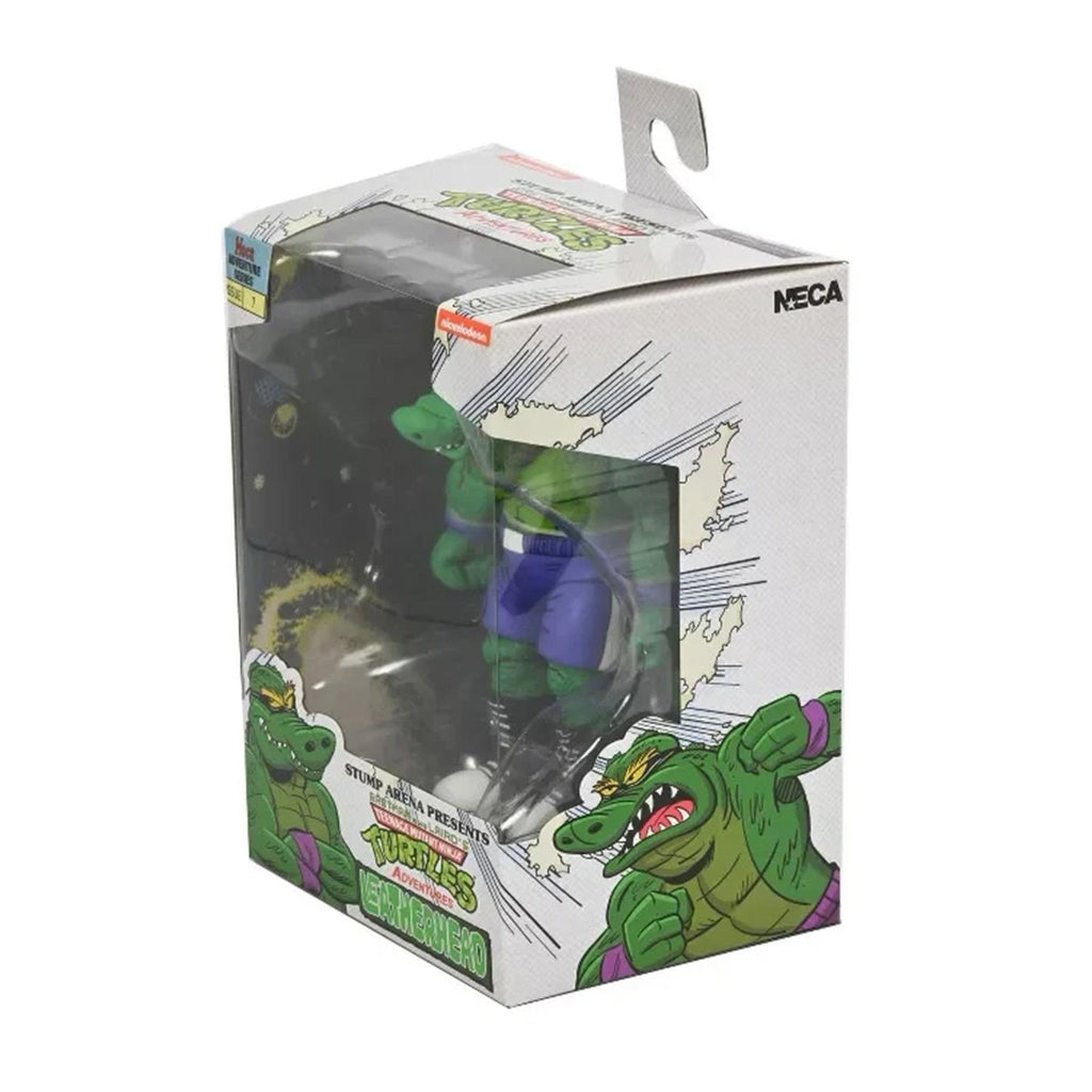 Teenage Mutant Ninja Turtles Archie Comics Stump Wrestling Leatherhead 7-Inch Scale Action Figure