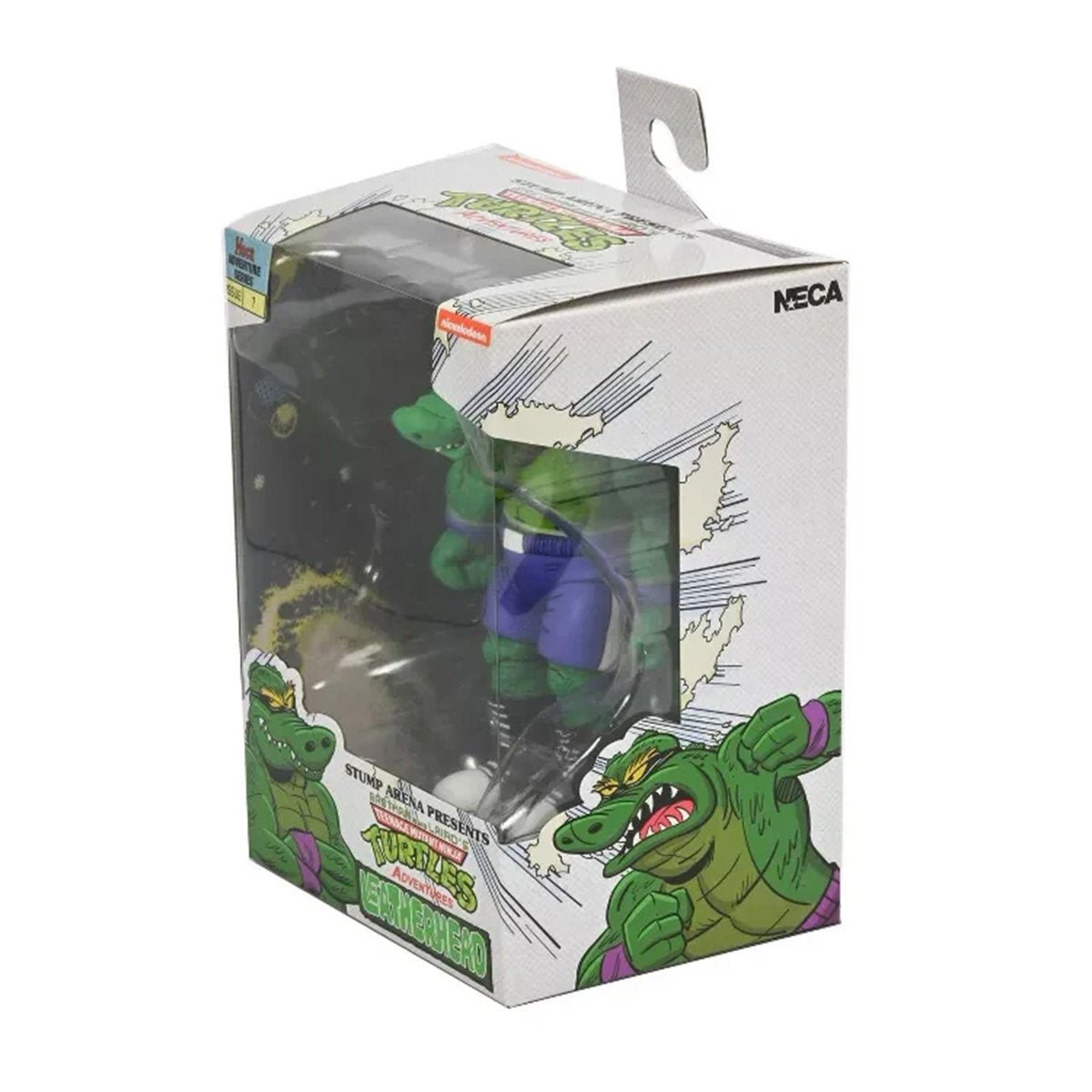 Teenage Mutant Ninja Turtles Archie Comics Stump Wrestling Leatherhead 7-Inch Scale Action Figure