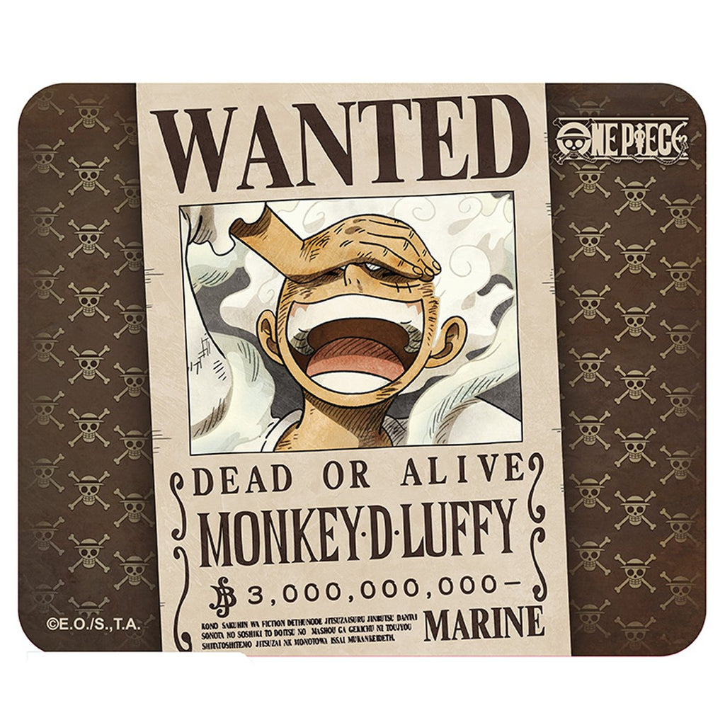One Piece Wanted Luffy Flexible Mousepad