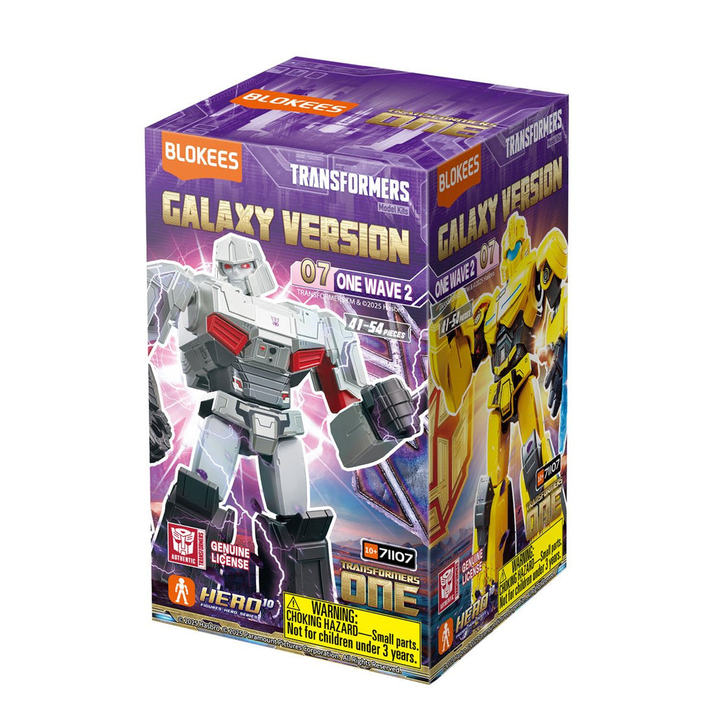Transformers Galaxy GV07 Transformers One Movie Wave 2 Blokees 4-Inch Blind Box Model Kit Case of 9