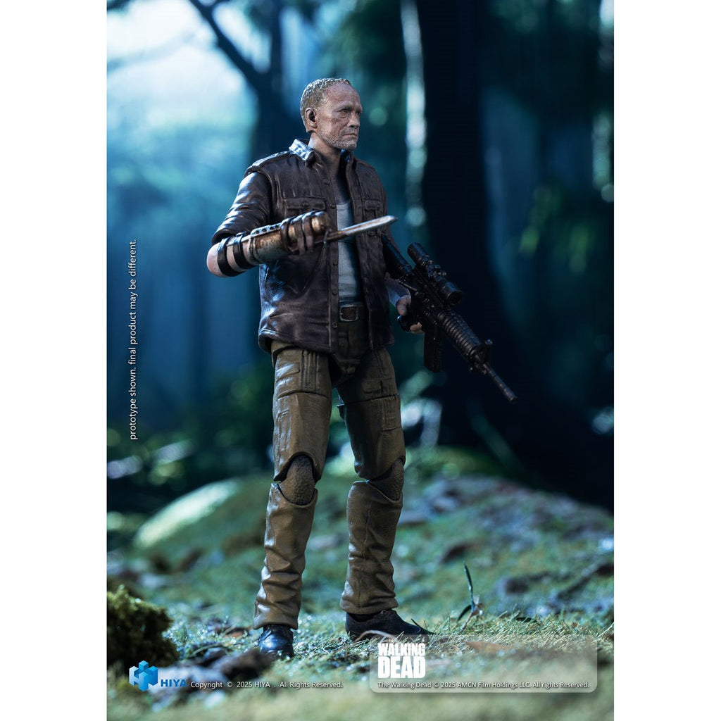 The Walking Dead Merle Dixon Exquisite Mini Series 1:18 Scale Action Figure