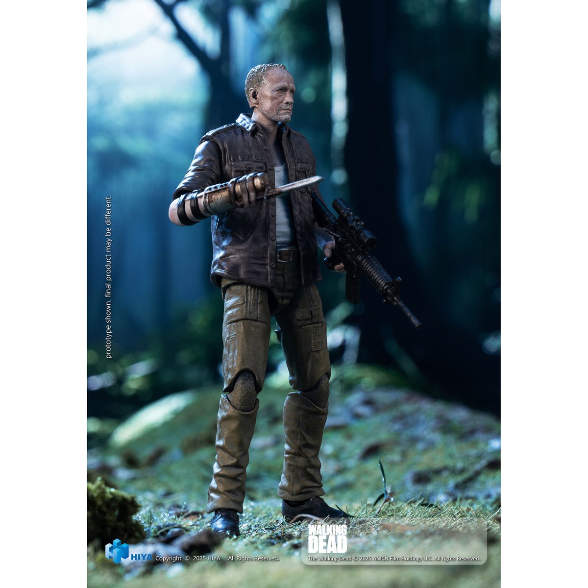The Walking Dead Merle Dixon Exquisite Mini Series 1:18 Scale Action Figure