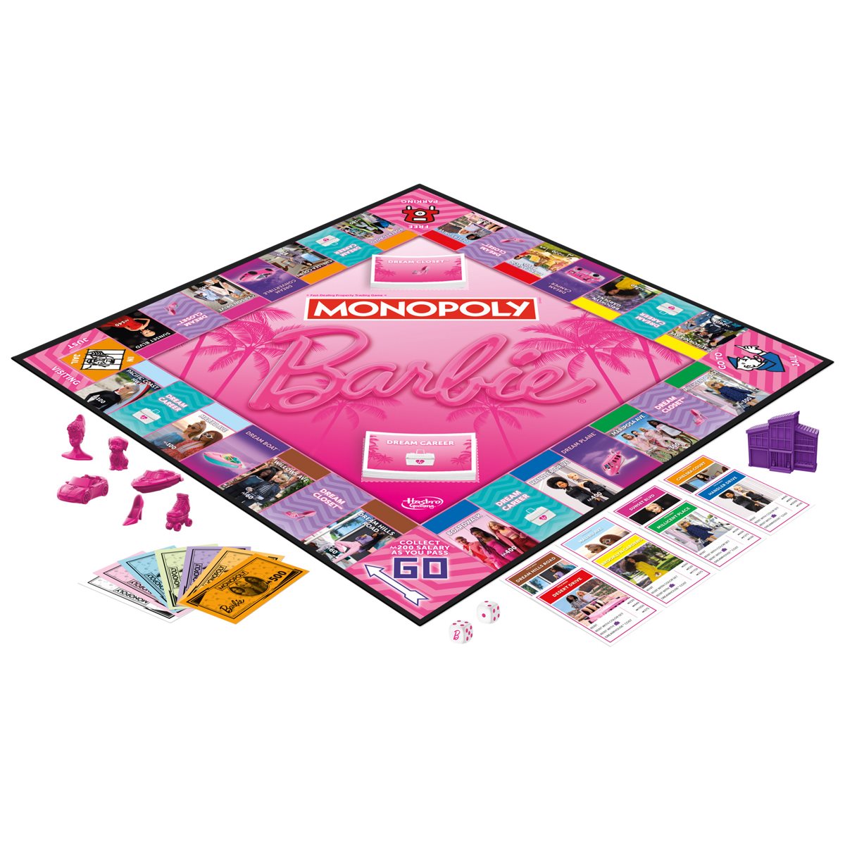 Barbie Edition Monopoly Game