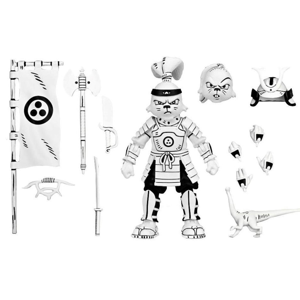 Usagi Yojimbo Samurai Usagi Yojimbo Black & White 7-Inch Scale Action Figure